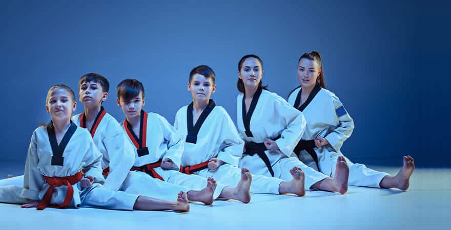 Martial Arts Lessons for Kids in Boise ID - Kids Group Splits