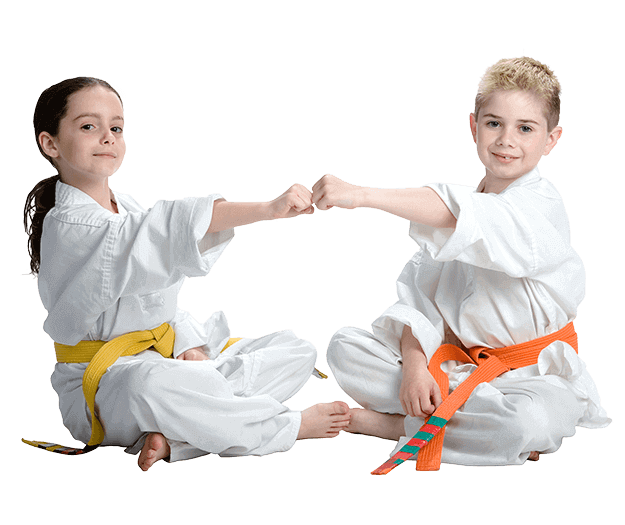 Martial Arts Lessons for Kids in Boise ID - Kids Greeting Happy Footer Banner