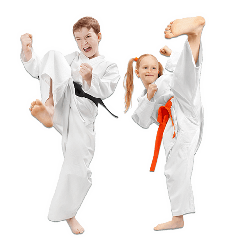 Martial Arts Lessons for Kids in Boise ID - Kicks High Kicking Together